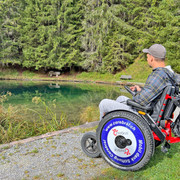 Mit dem Mountain Drive-Rollstuhl ans Blauseeli