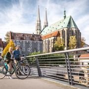 Radfahrer in Görlitz