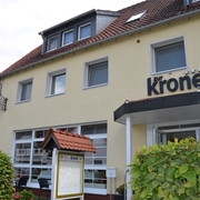 Restauranteingang Hotel zur Krone in Salzgitter-Hallendorf