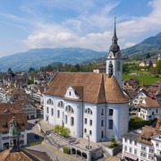 Kirchenführung mit Markus Bamert 250 Jahre Pfarrkirche Schwyz