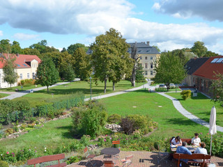 Blick auf den Campus Schloss Trebnitz