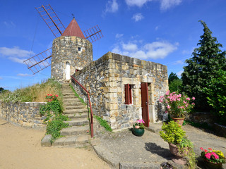 Französische Mühle im Mühlenmuseum