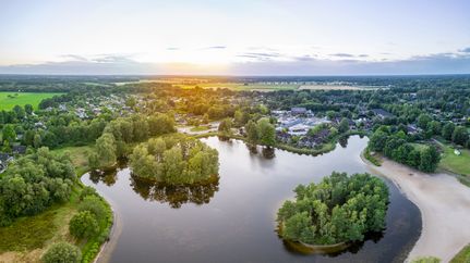 Vogelperspektive des Eurostrand Resorts Lünebruger Heide