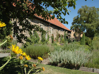 Im Klostergarten des Kloster Michaelstein