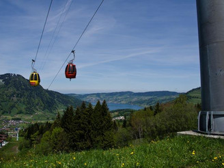 Die erste Drehgondelbahn der Welt auf dem Mostelberg.