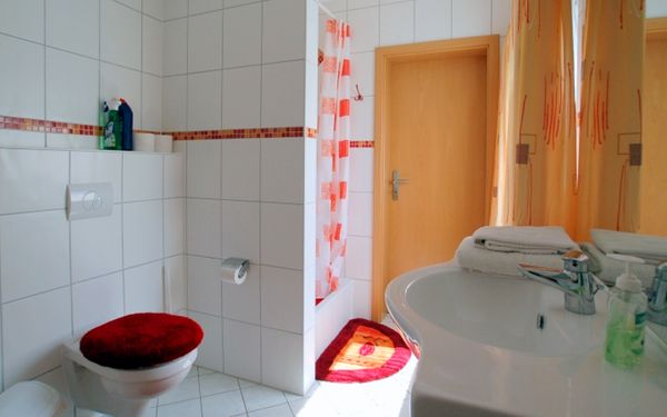 Mühlenhof Vorwerk - Badezimmer mit Dusche/WC