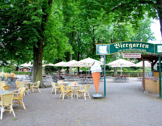 Biergarten Bad Saarow am Scharmützelsee