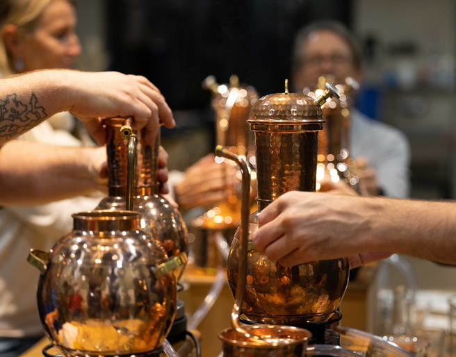 Edelwhite Gin Workshop – Gin destillieren