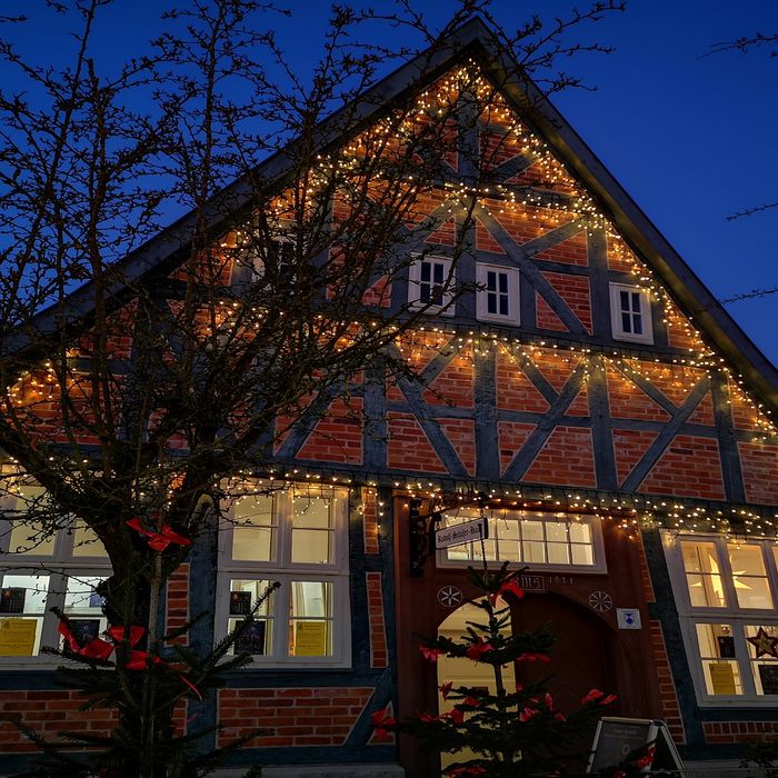 Rudolf-Schäfer-Haus zur Weihnachtszeit