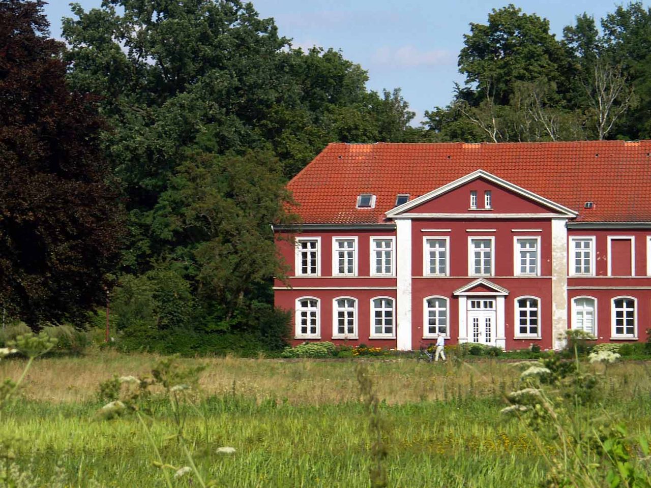 Bild vergrößern: Die Thaersche Villa an den Dammaschwiesen