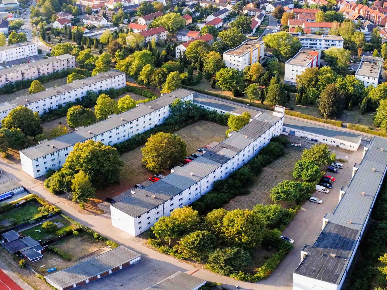 Bild vergrößern: Siedlung Georgsgarten, Luftbild