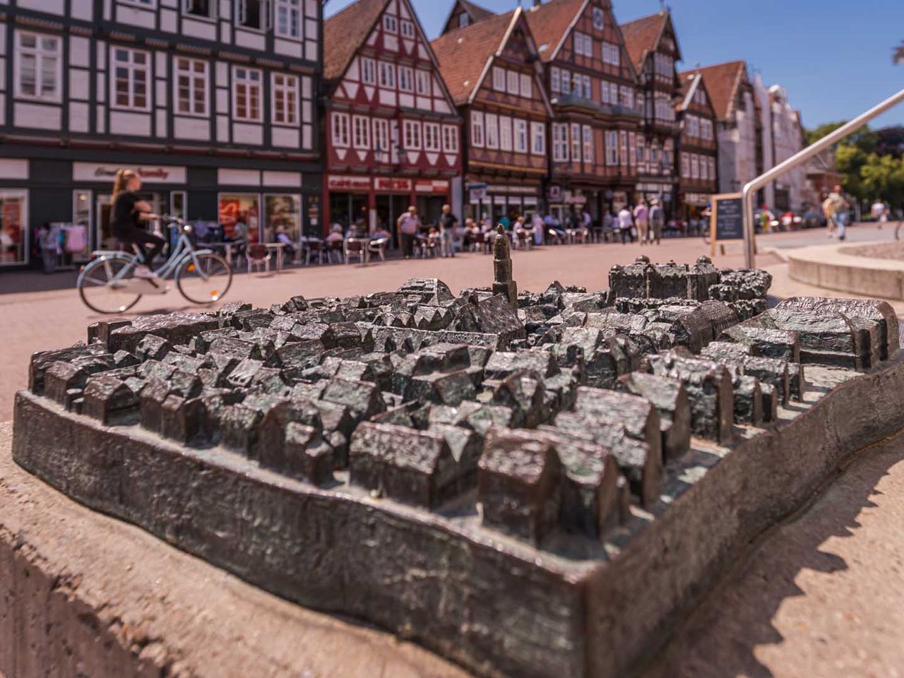 Bild vergrößern: Stadtmodell von Celle