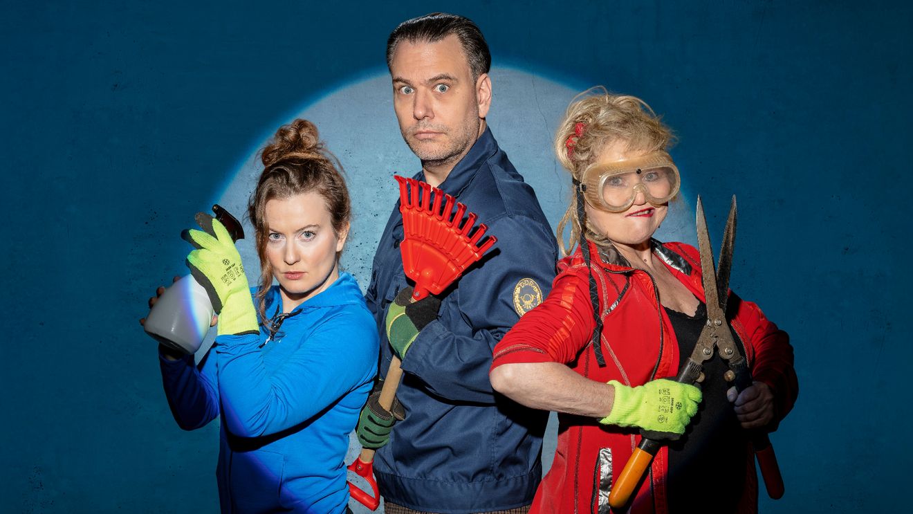 Kabarett "Herkuleskeule" - Nur die Harten komm' in Garten!