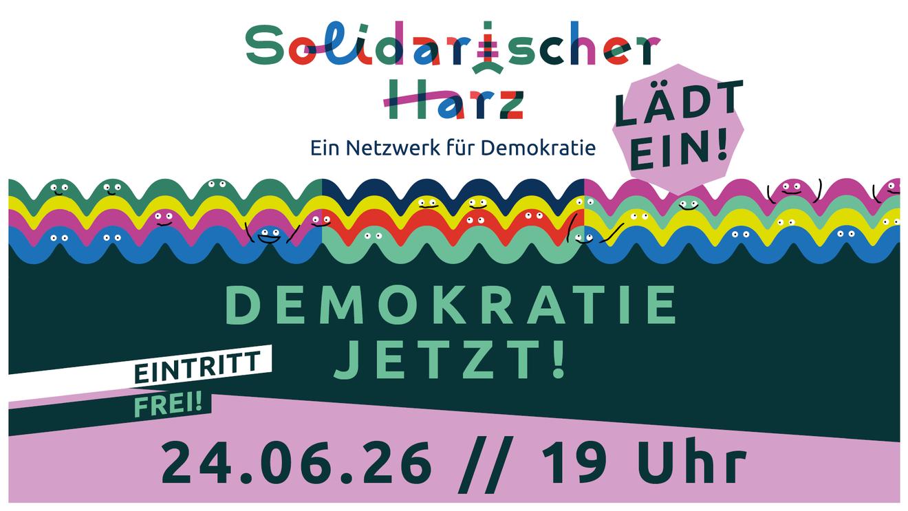 Vortrag mit Podiumsdiskussion: Demokratie jetzt! Wie können wir unsere Demokratie schützen?