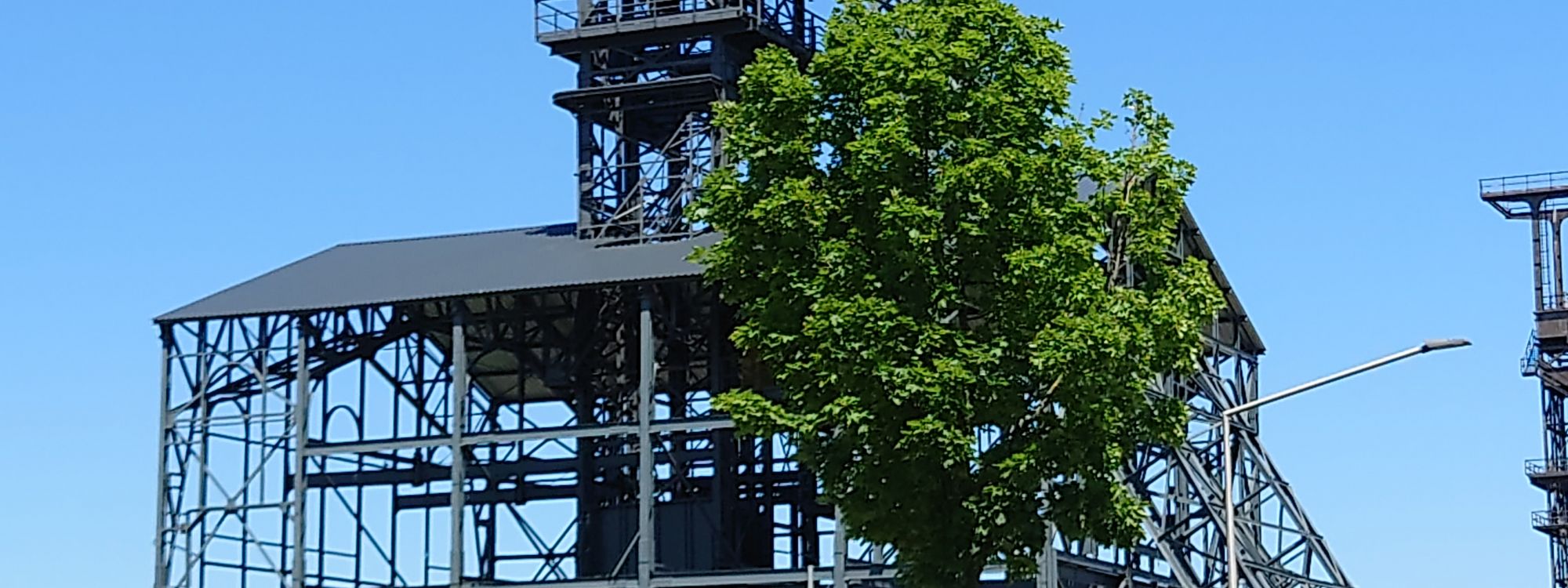 Zeche Radbod - Fördergerüst Schacht II