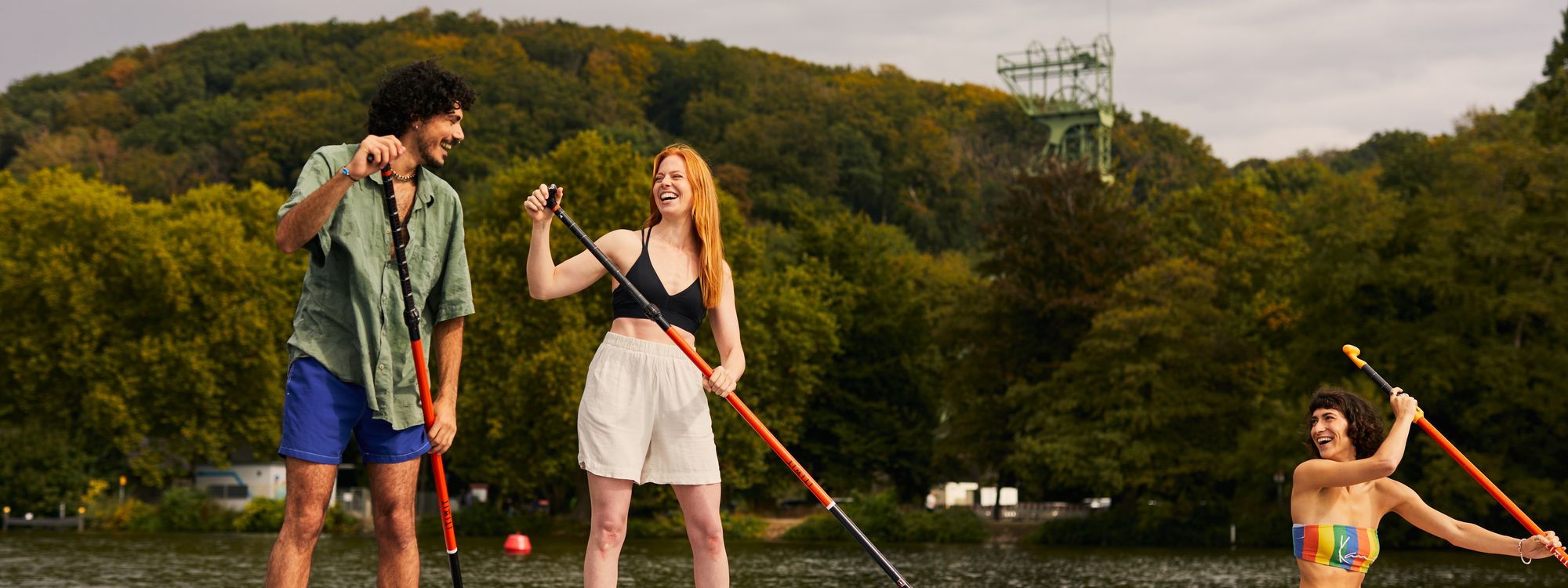 Baldeneysee, stand up paddling, Essen