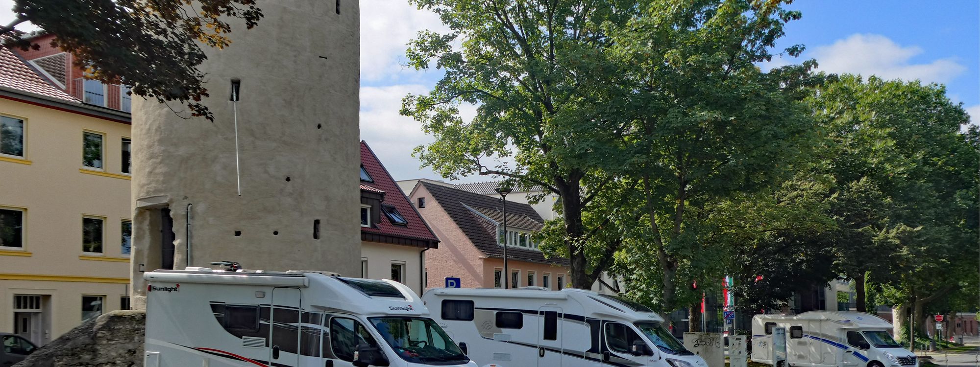 Wohnmobilstellplatz am Maspernplatz