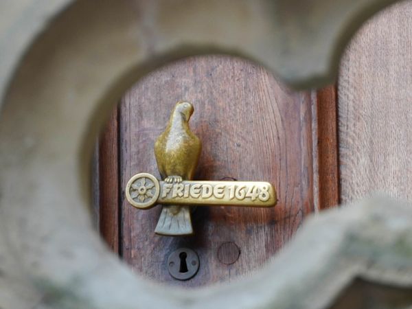 Handle on the Town Hall of the Peace of Westphalia