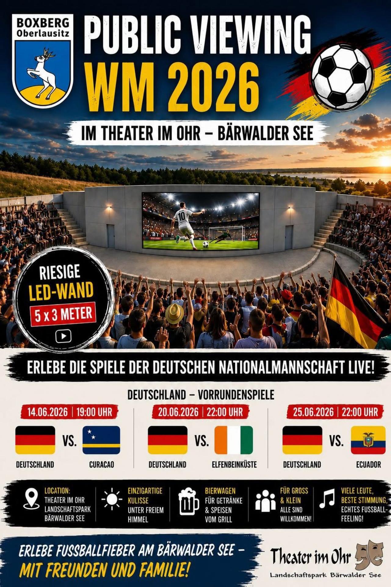 Public Viewing im OHR Public Viewing im OHR