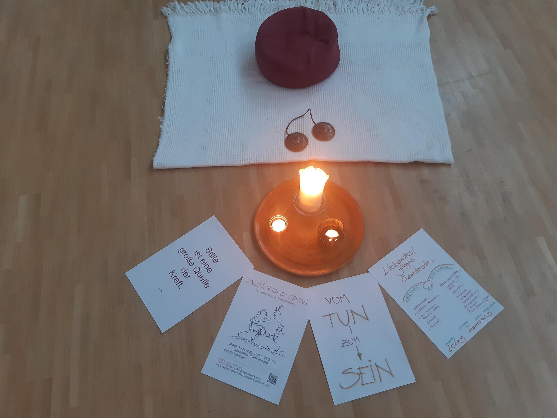 Meditationsabend Meditationsabend