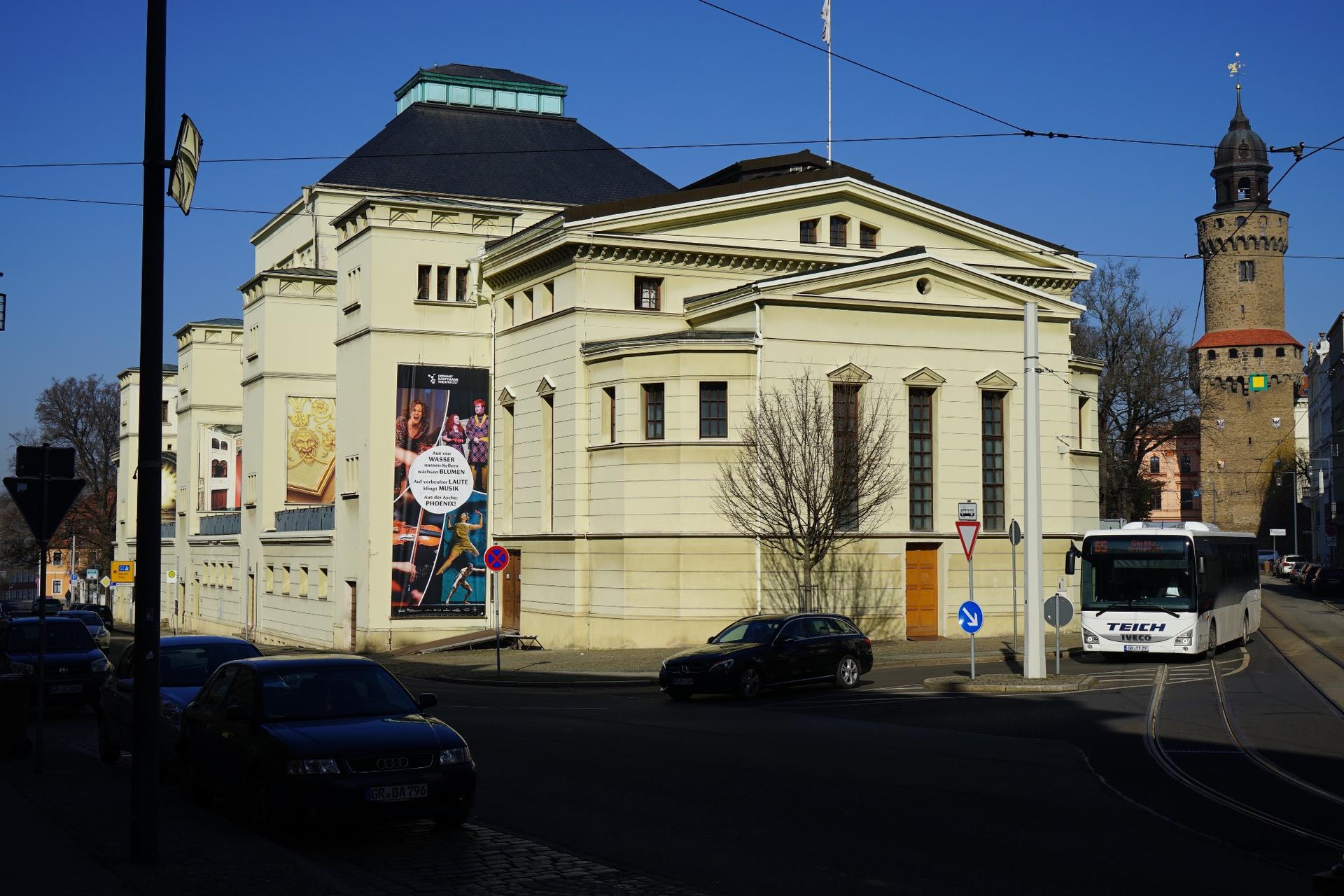 Theater, Görlitz (Quelle: Europastadt GörlitzZgorzelec GmbH, Archiv Europastadt GörlitzZgorzelec GmbH) Theater, Görlitz (Quelle: Europastadt GörlitzZgorzelec GmbH, Archiv Europastadt GörlitzZgorzelec GmbH)