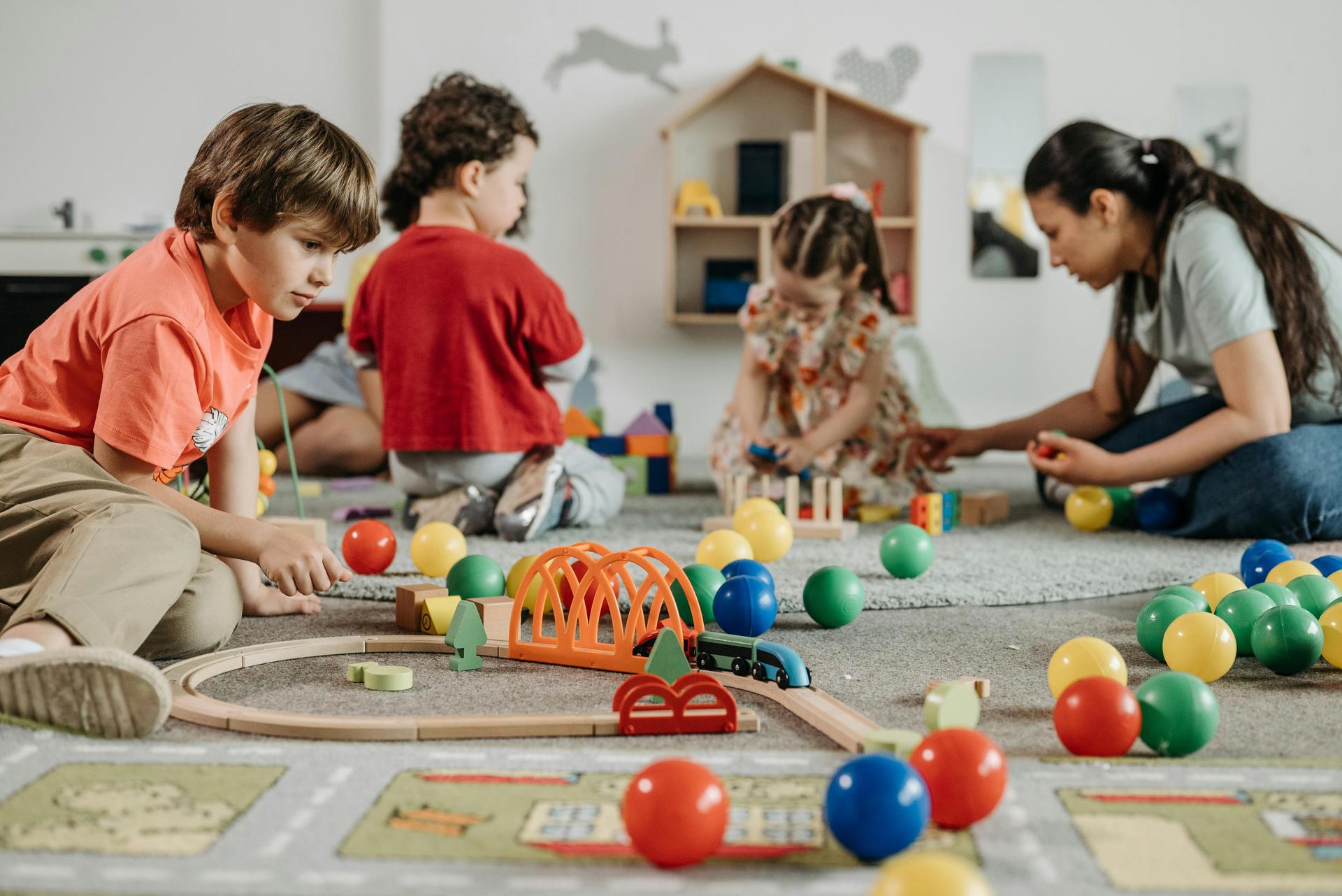 Spielstube für Kinder zwischen 1 und 3 Jahren