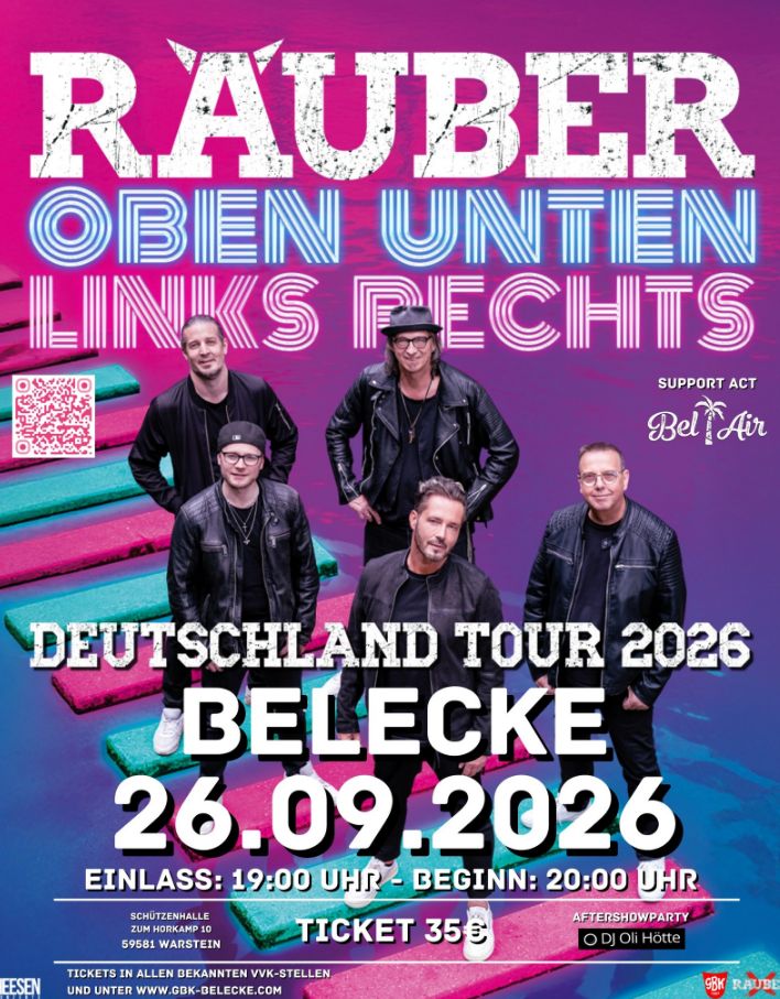 Räuber Deutschland Tour 2026