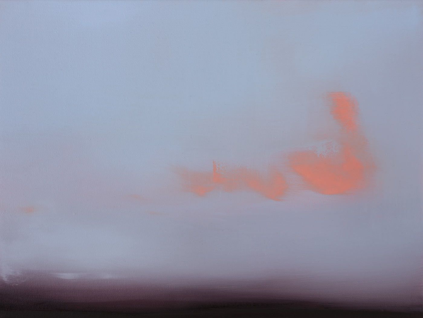 Rosa Wolke / 30x40cm/ Öl auf Lnwd./ 2025 (Quelle: Reprofoto, Nina K. Jurk) Rosa Wolke / 30x40cm/ Öl auf Lnwd./ 2025 (Quelle: Reprofoto, Nina K. Jurk)