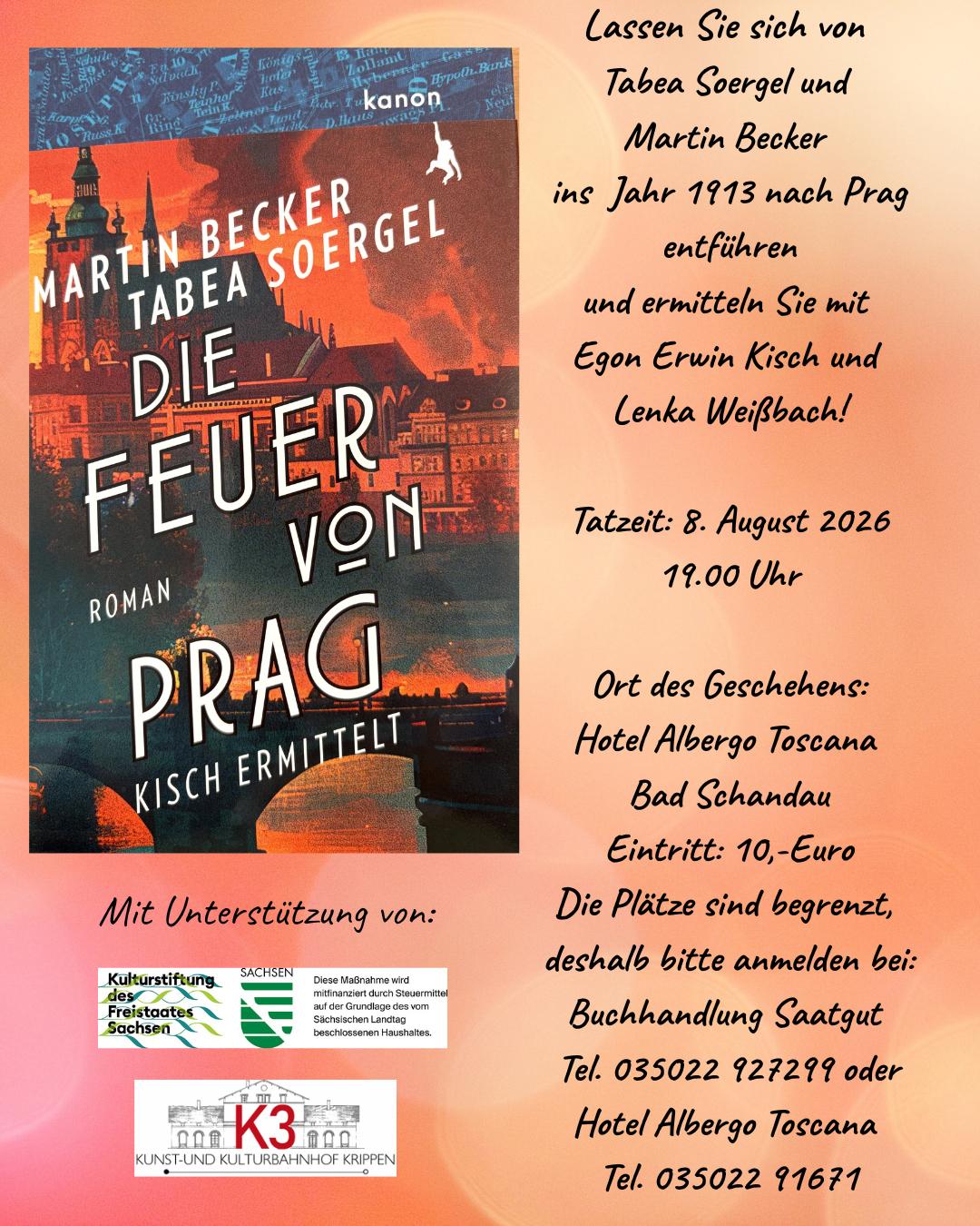 Die Feuer von Prag (Quelle: Buchhandlung) Die Feuer von Prag (Quelle: Buchhandlung)