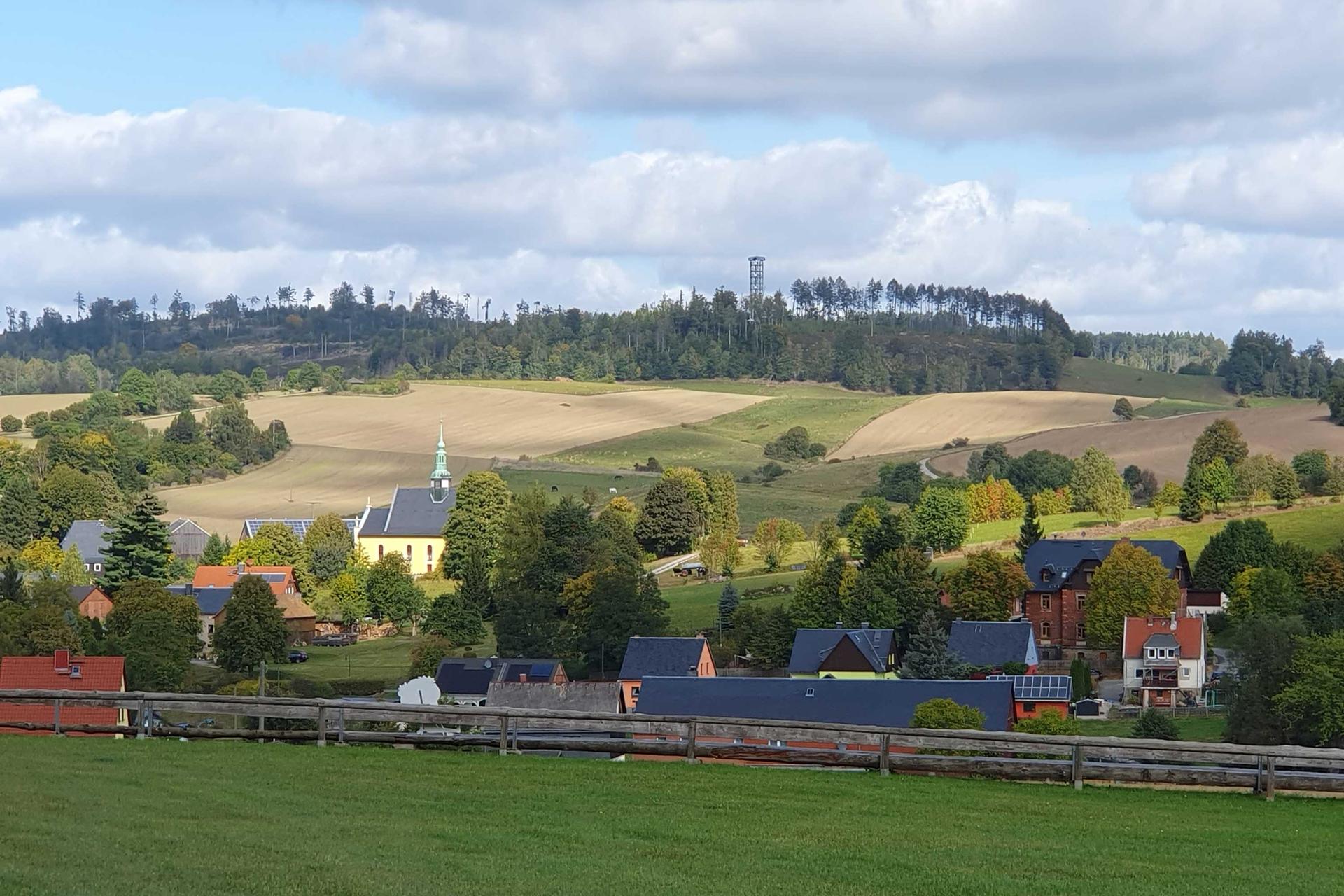 Blick von der Buchenparkhalle (Quelle: Mandy Krebs) Blick von der Buchenparkhalle (Quelle: Mandy Krebs)