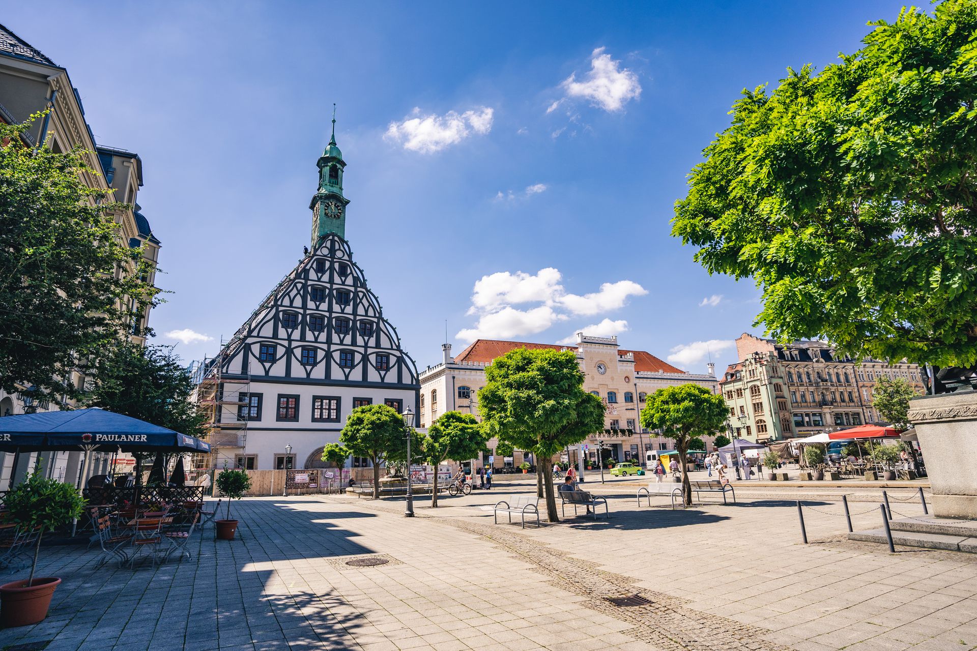 Zwickau Marktplatz (Quelle: Oliver Göhler) Zwickau Marktplatz (Quelle: Oliver Göhler)
