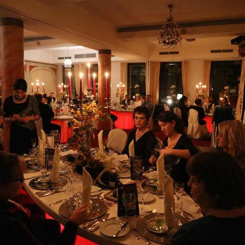 Dinner-Veranstaltung im Burghotel zu Strausberg