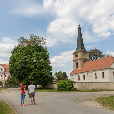 Schloss und Kirche Groß Rietz