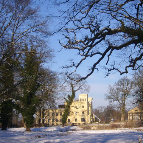 Hotel Schloss Steinhöfel im Winter