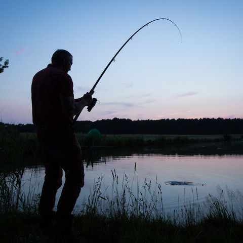 Angler im Seenland Oder-Spree