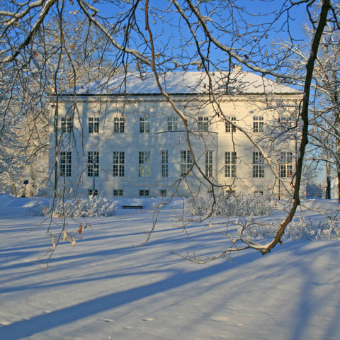 Hotel im Winter_Stiftung Schloss Neuhardenberg