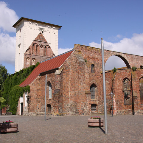 Kirchenruine in Wriezen