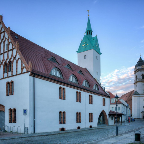 Rathaus und Dom in Fürstenwalde