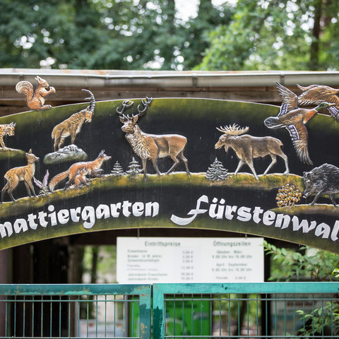 Eingang Heimattiergarten Fürstenwalde