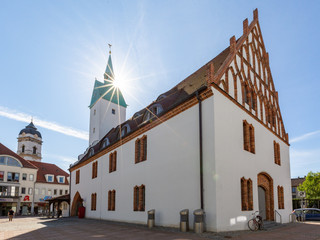 Altes Rathaus und Dom St. Marien