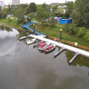 Sportboot Marina am Winterhafen