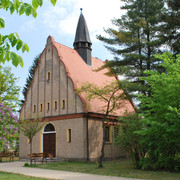 Kirche Bad Saarow, Trauort von Max Schmeling und Anny Ondra