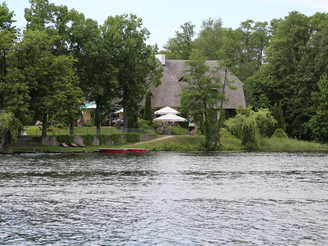 Fischhaus am kleinen Glubigsee in Wendisch Rietz