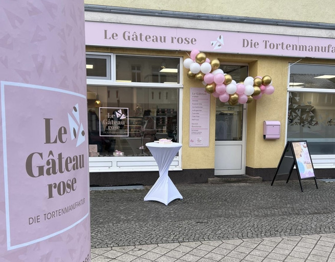 Ladenansicht der Tortenmanufaktur in Fürstenwalde
