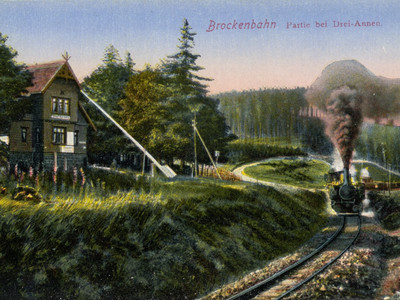 Brockenbahn bei Drei Annen Hohne