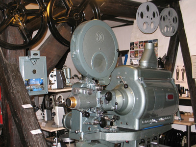 Filmmaschine im Museum
