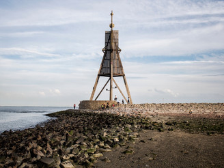 Kugelbake - Wahrzeichen von Cuxhaven