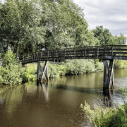 Brücke in Bad Bederkesa, Cuxland