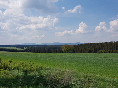 Panoramablick am Radweg Hasselfelde - Trautenstein