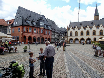 Harz-Rundweg 5. Etappe - Marktplatz Goslar